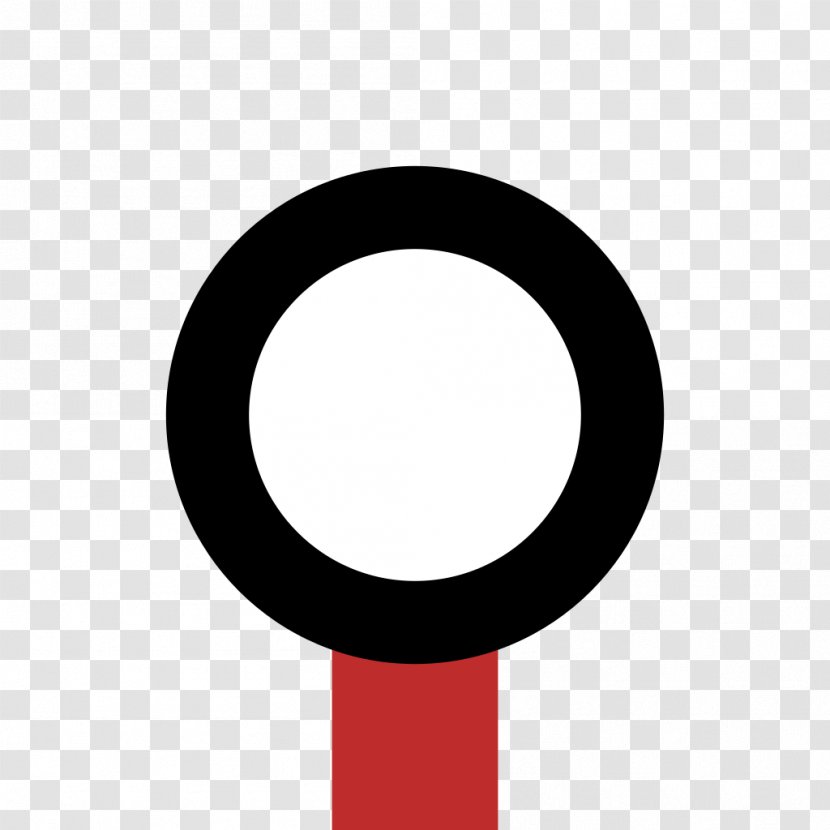 Circle Line Font - Symbol - Saffron Transparent PNG
