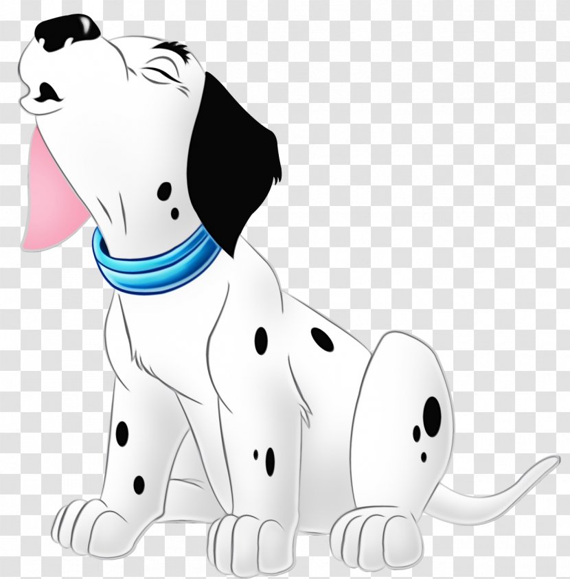 Dalmatian Dog Breed Cartoon Clip Art - Puppy - Nonsporting Group Line Transparent PNG