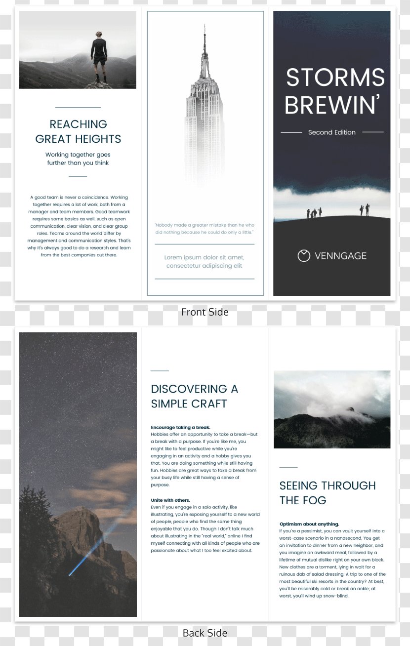 Marketing Brochure Copywriting - Design For Your Business Transparent PNG