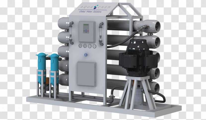 Reverse Osmosis Seawater Desalination - Hardware - Water Transparent PNG
