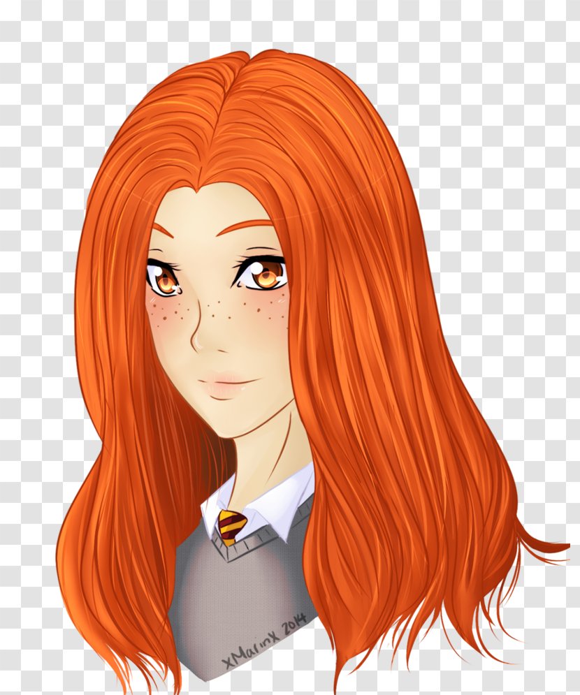 Ginny Weasley Molly Fan Art Character Family - Watercolor Transparent PNG