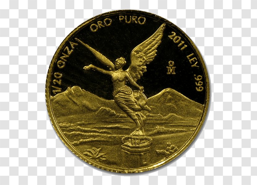 Gold Coin Libertad Mexico City Transparent PNG