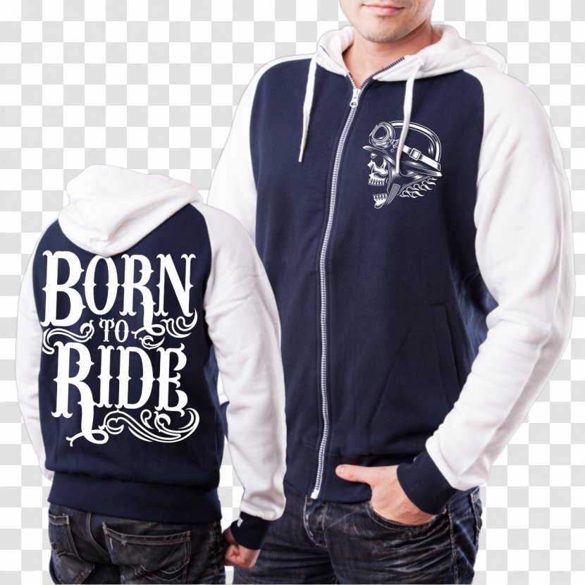 Hoodie T-shirt Jacket Bluza - Polar Fleece - Motorcycle Club Transparent PNG
