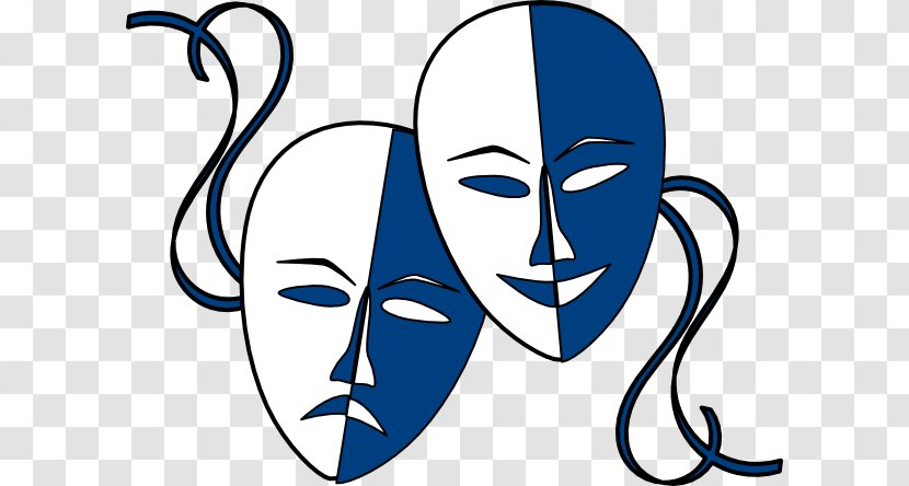 Mask Theatre Drama Clip Art - Head - Cliparts Transparent PNG