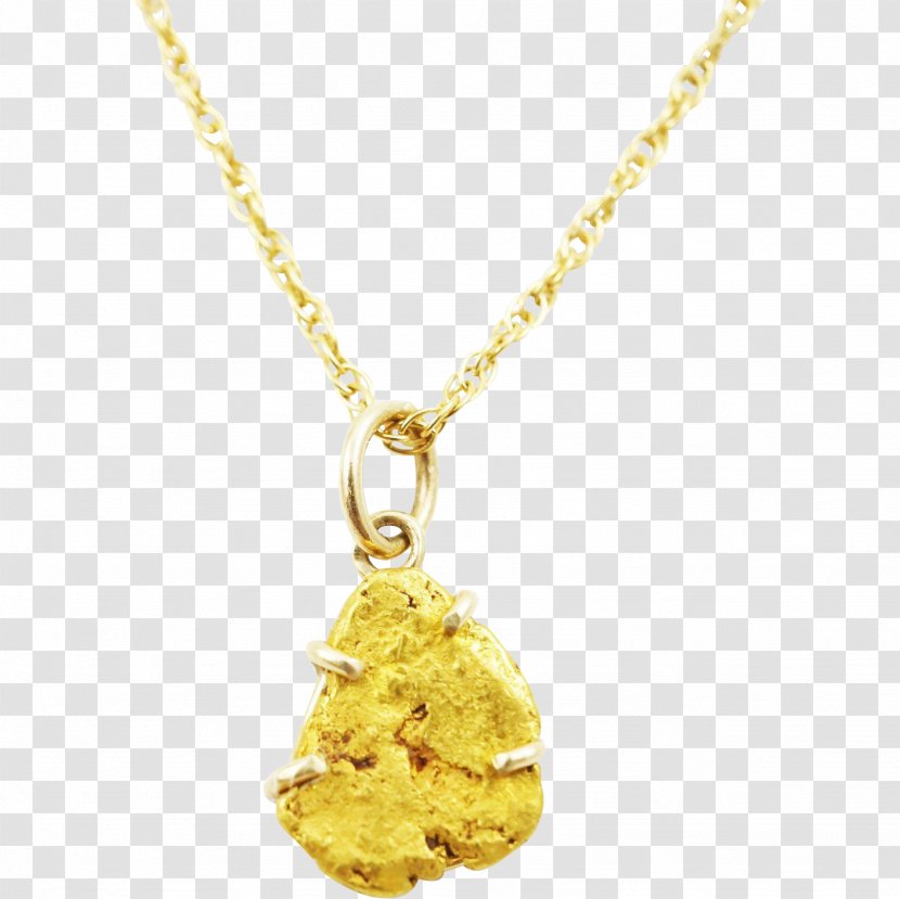 Charms & Pendants Necklace Jewellery Earring Gold - Nugget Transparent PNG
