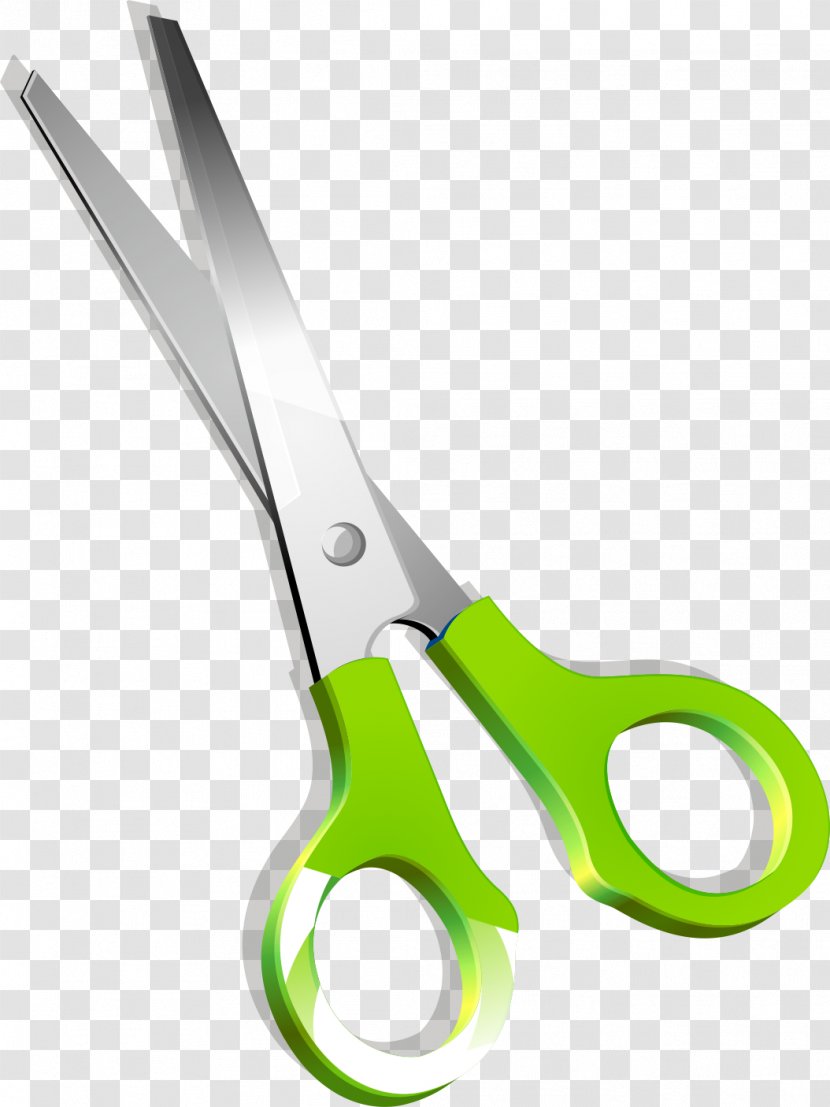 Scissors Cartoon Drawing - Hardware Transparent PNG