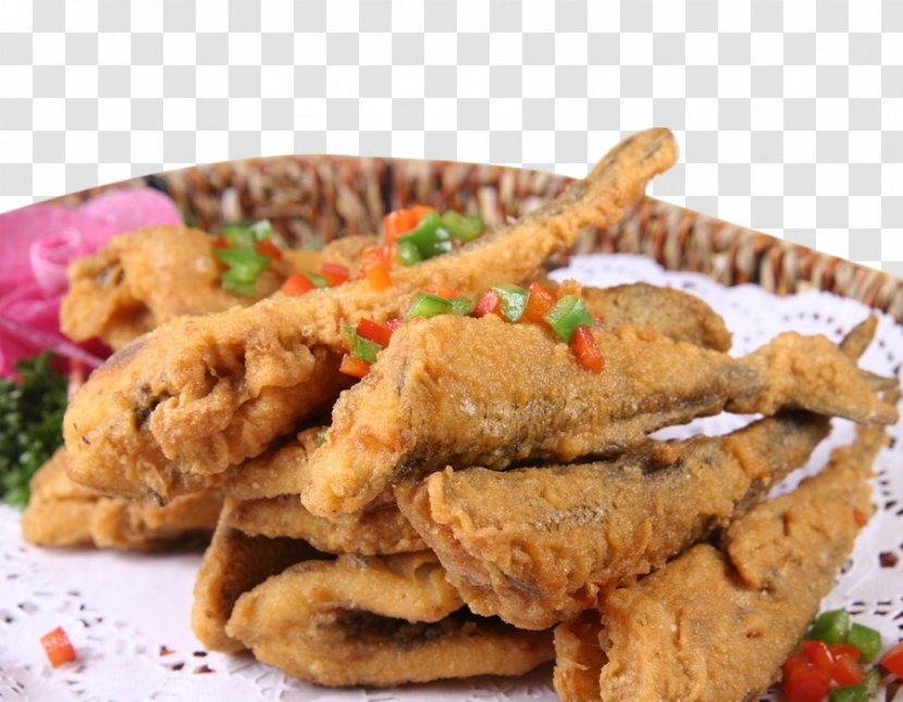 Fried Chicken Thunnus Fish Sashimi Fingers - Food - Pepper And Transparent PNG