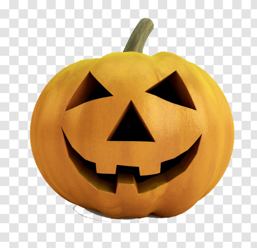 Jack-o'-lantern Winter Squash Calabaza Cucurbita Halloween - Jack O Lantern Transparent PNG