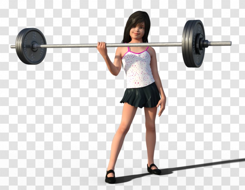 Barbell Weight Training Olympic Weightlifting Physical Fitness Exercise - Heart Transparent PNG