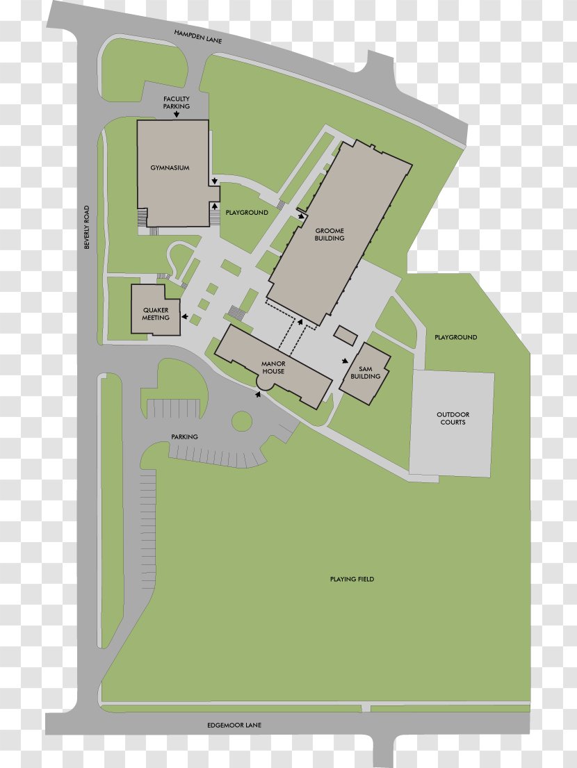 Sidwell Friends School Bethesda Middle Campus - Sasha Obama - Playground Plan Transparent PNG