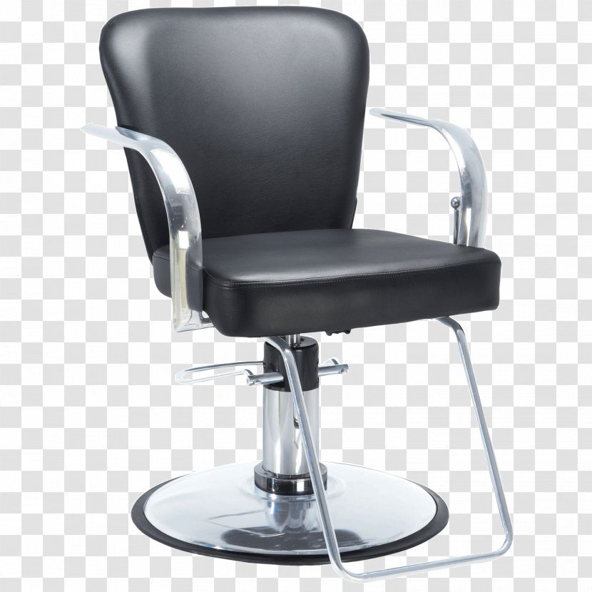 Office & Desk Chairs Barber Chair Lift Furniture - Recliner - Salon Transparent PNG