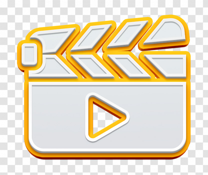 Cinema Icon Clapperboard Icon Transparent PNG