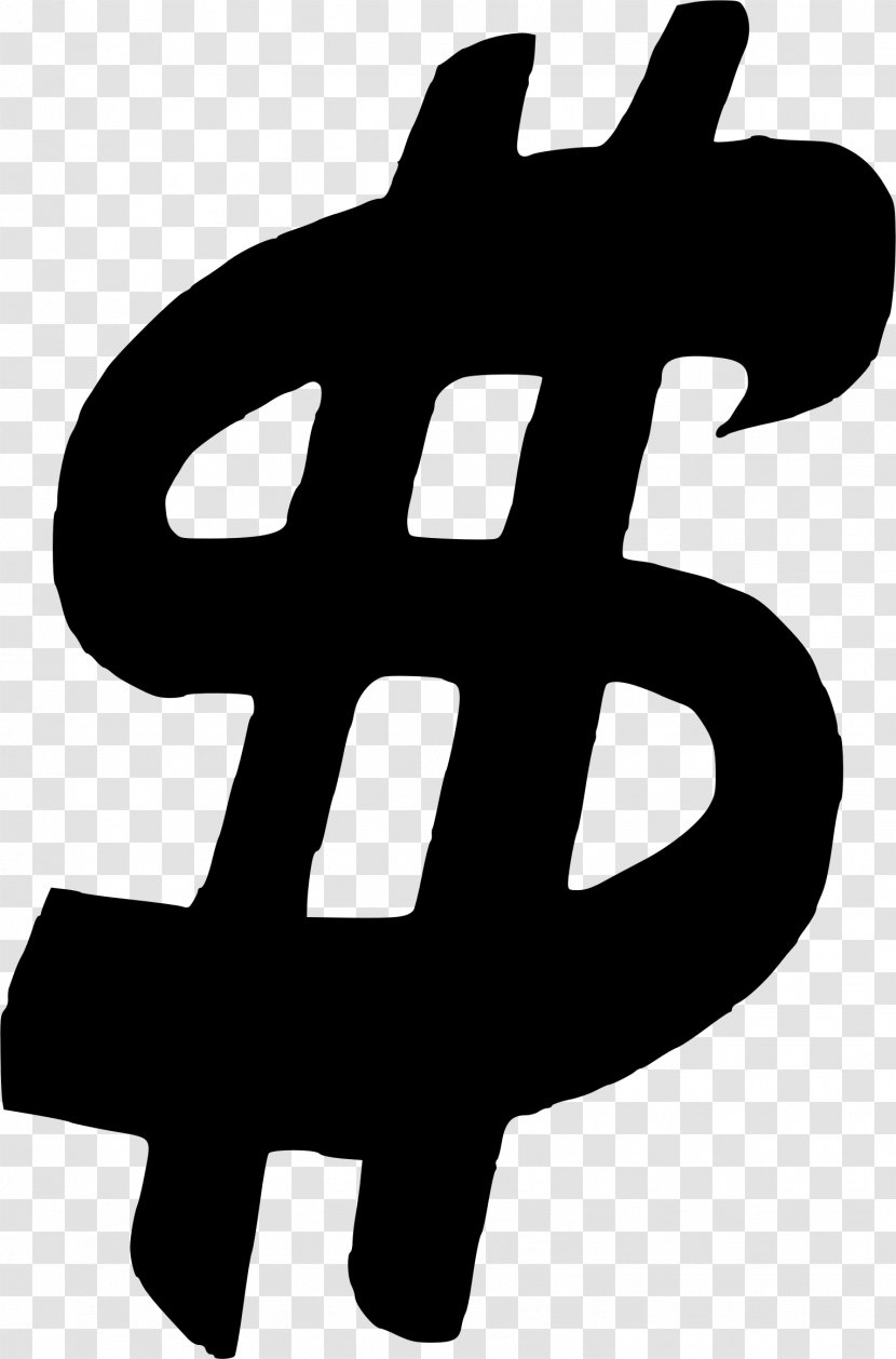 Dollar Sign Clip Art - Monochrome Photography - Dollor Transparent PNG