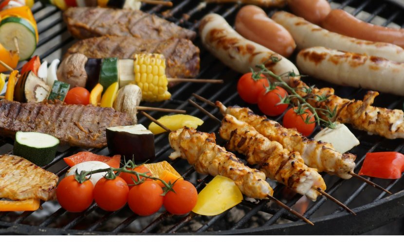 Barbecue Grill Shish Kebab Chicken Grilling Cooking - BBQ Transparent PNG