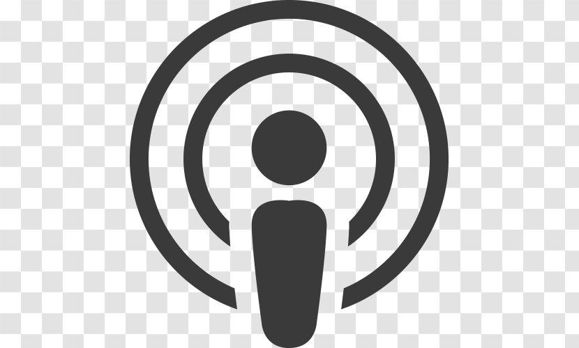 Podcast Broadcasting Rica Episode World - Black And White Transparent PNG
