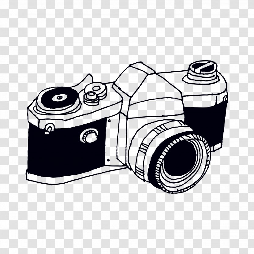 Tattly Camera Tattoo Design Drawing - Accessory Transparent PNG