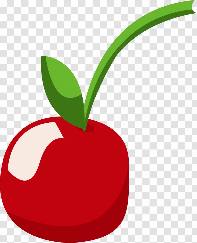 Cherry Auglis - Little Fresh Red Transparent PNG