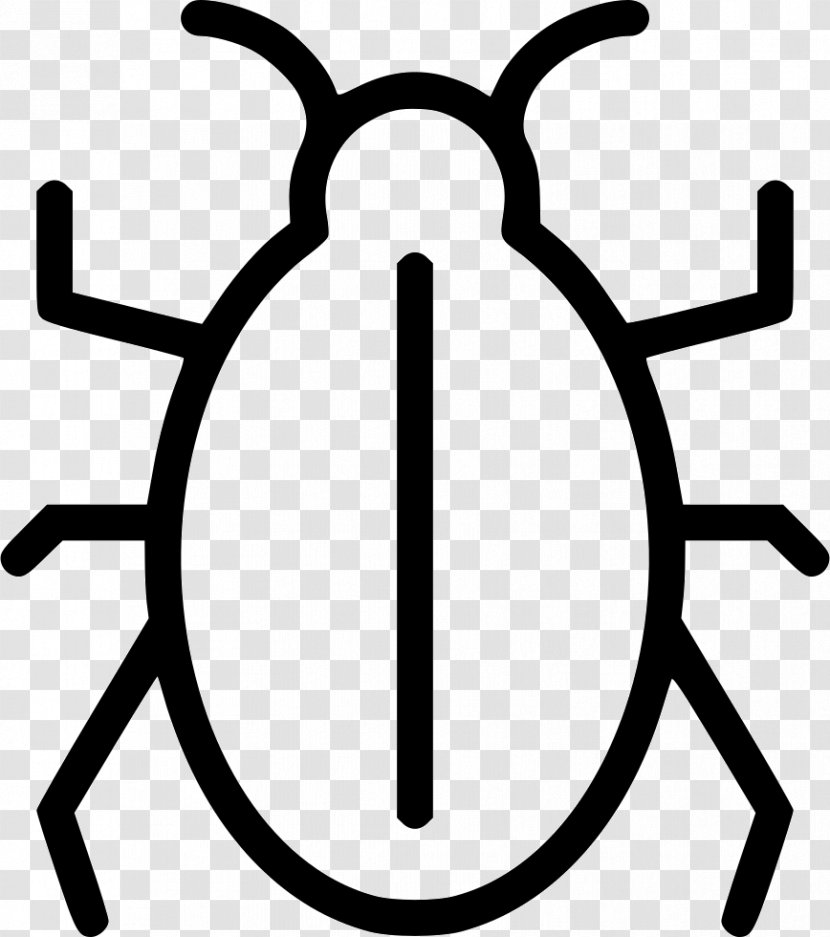 Clip Art Black And White Day Line Room - Doodlebug Icon Transparent PNG