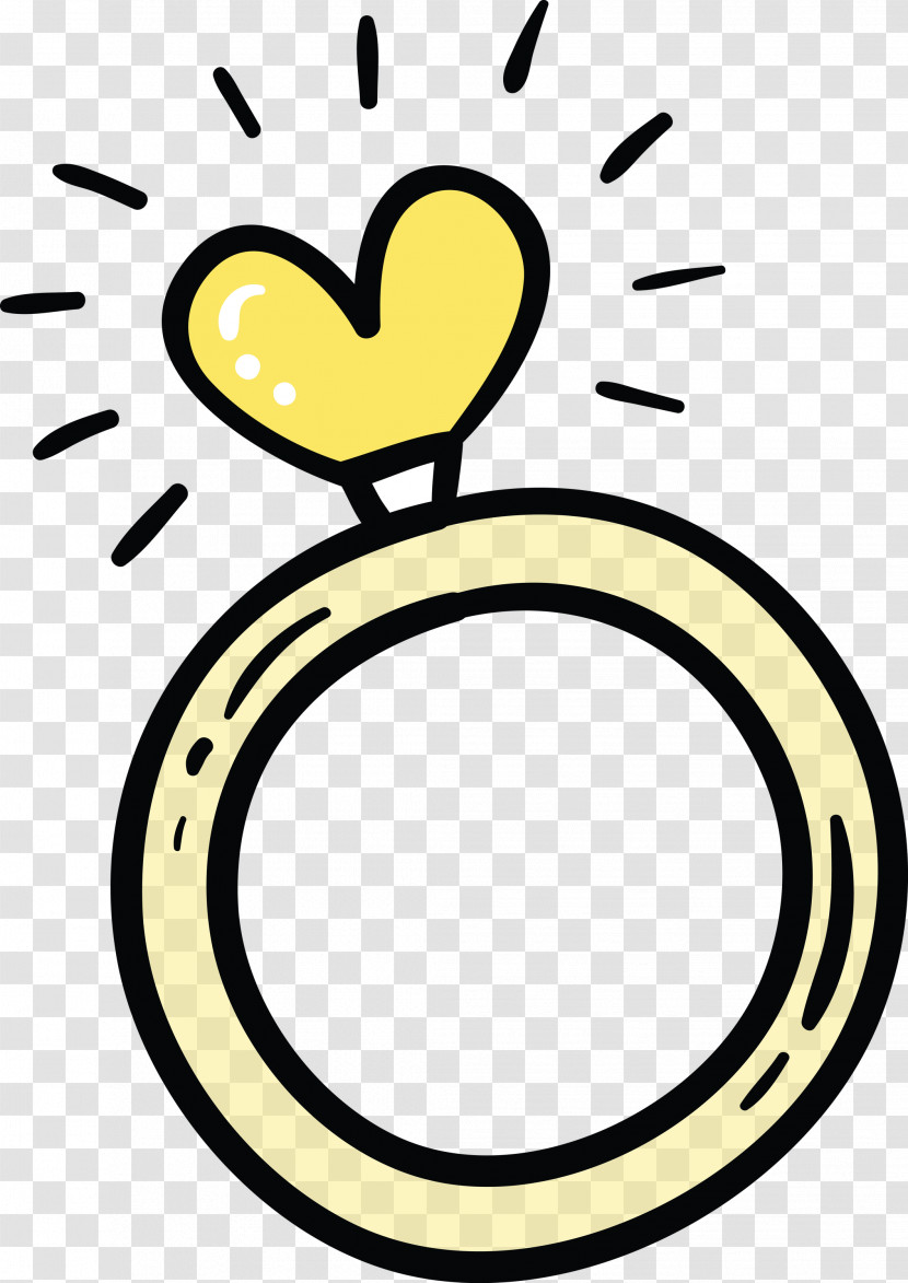Valentines Day Wedding Ring Heart.love Transparent PNG