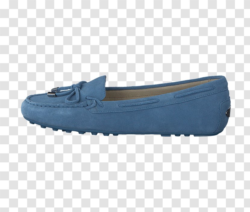 Slip-on Shoe Suede Walking - Blue - Ballet Slipper Transparent PNG