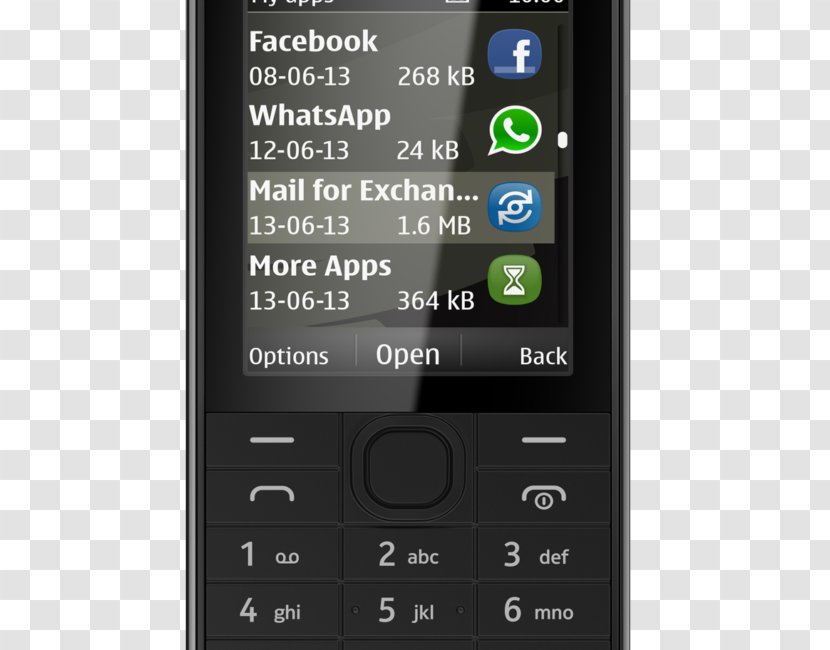 Nokia 208 Dual SIM 諾基亞 Asha Series - Communication Device - Smartphone Transparent PNG