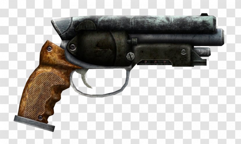 Fallout: New Vegas Fallout 4 2 Firearm Weapon - Pistol - Hand Gun Transparent PNG