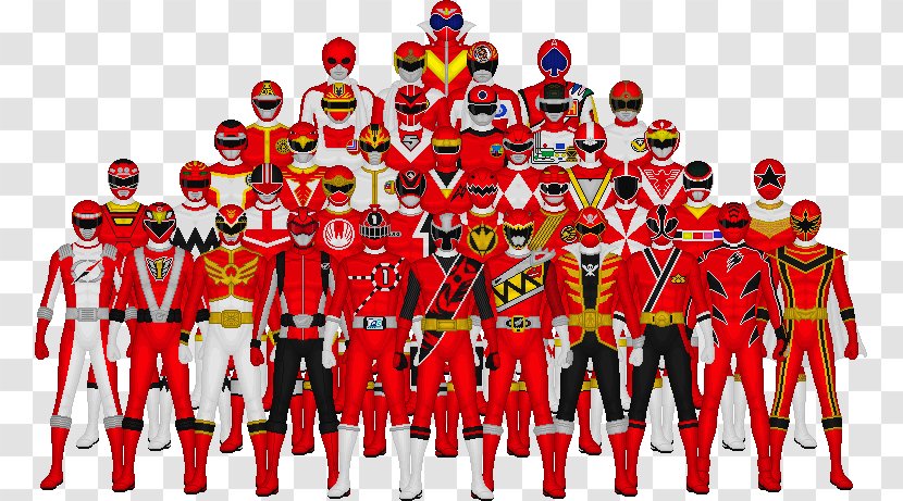 Red Ranger Super Sentai Tokusatsu Kamen Rider Series - Power Rangers Transparent PNG