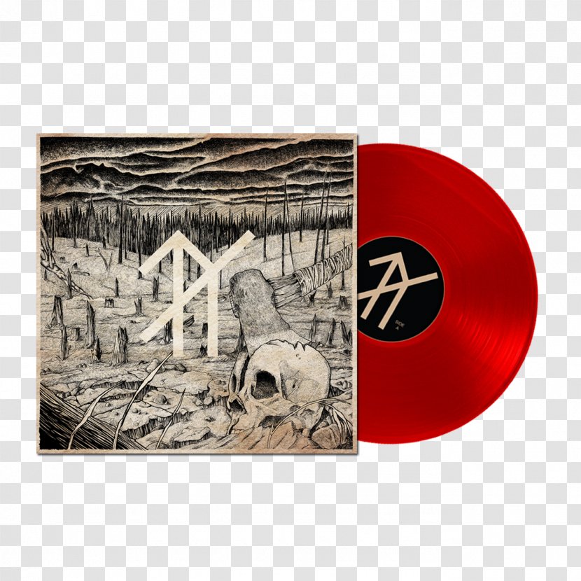 Bereft Phonograph Record Lands Leichenhaus LP - Cartoon - Red Blood Transparent PNG