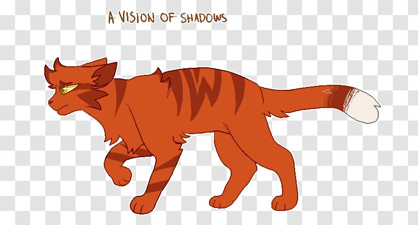 Cat Whiskers Warriors A Vision Of Shadows Lion - Organism - The Prophecies Begin Transparent PNG
