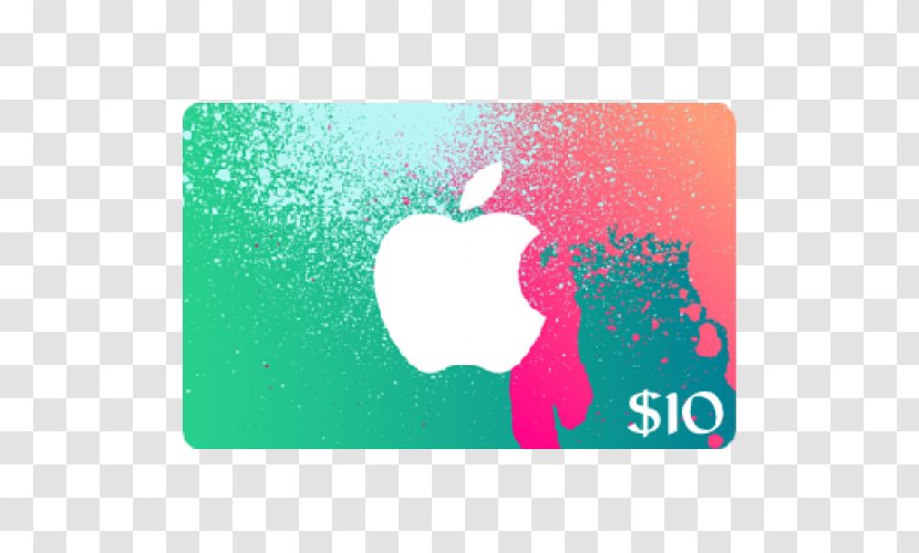 Gift Card ITunes Store Apple - Heart Transparent PNG