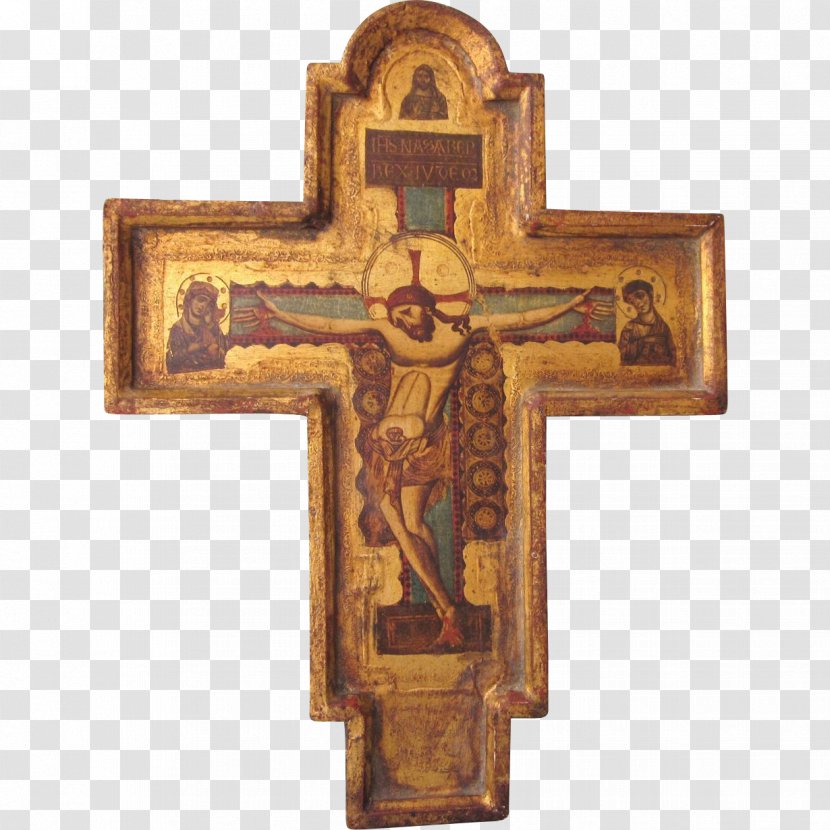 Crucifix Christian Cross Pisa Antique - Artifact Transparent PNG