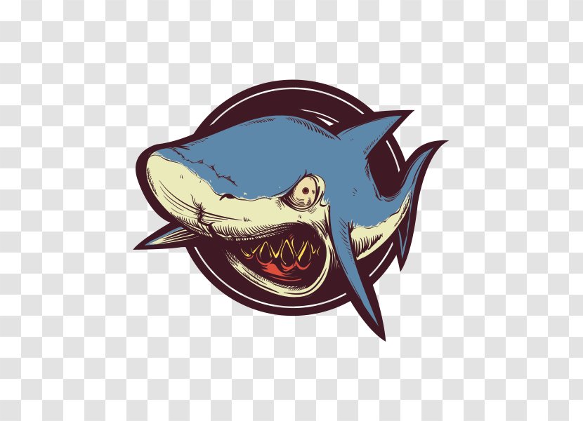 Great White Shark Sawshark Blue Transparent PNG