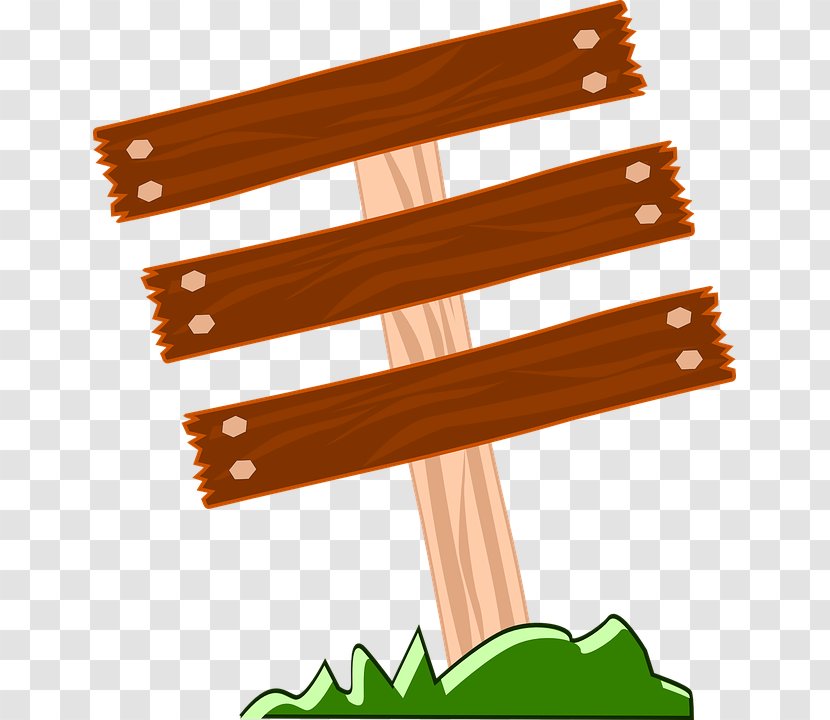 Wood Signage Clip Art Transparent PNG