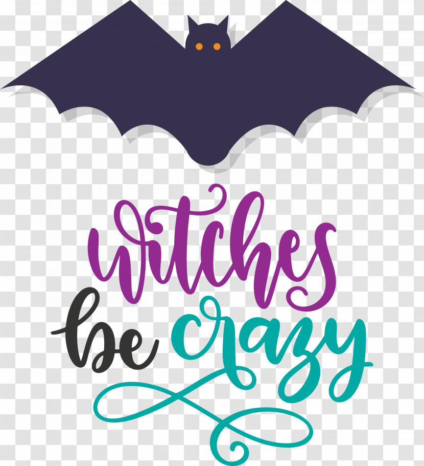 Happy Halloween Witches Be Crazy Transparent PNG