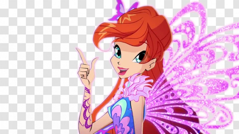 Bloom Stella Flora Roxy Television - Watercolor - Winx Club Season 6 Transparent PNG