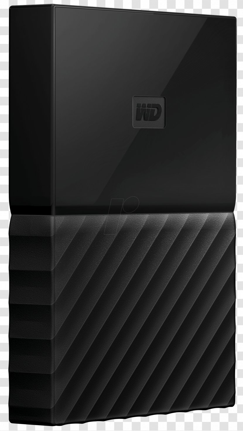 Computer Cases & Housings My Passport Hard Drives Western Digital Terabyte - Black - Disk Transparent PNG