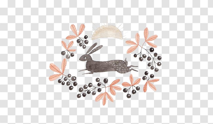 Rabbit Cartoon Drawing Illustration - Rabits And Hares Transparent PNG