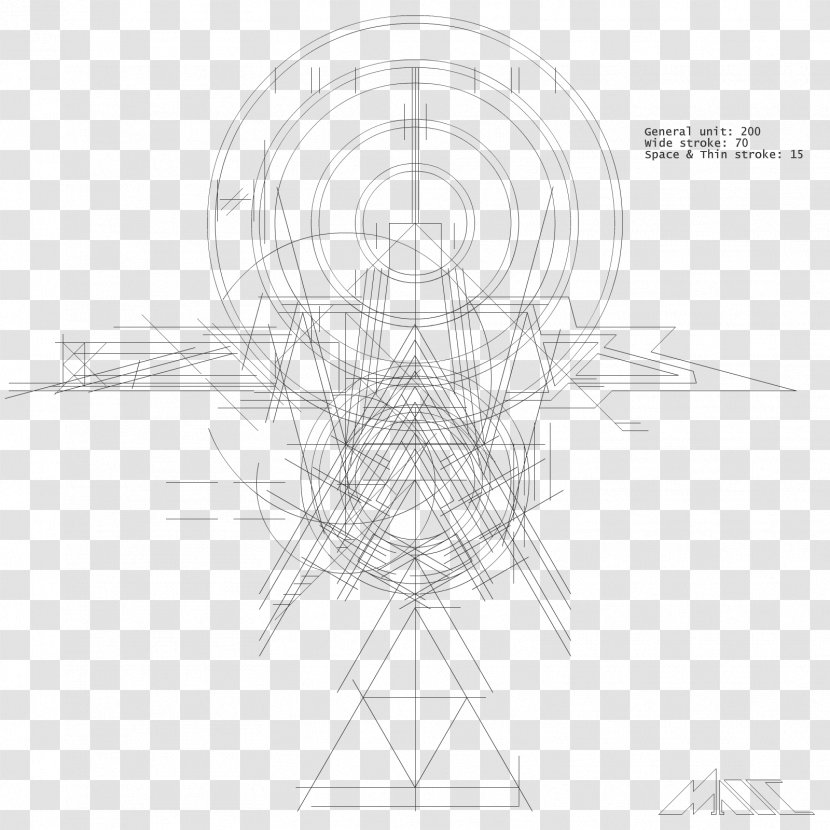 Line Art Point Sketch - Symmetry - Angle Transparent PNG
