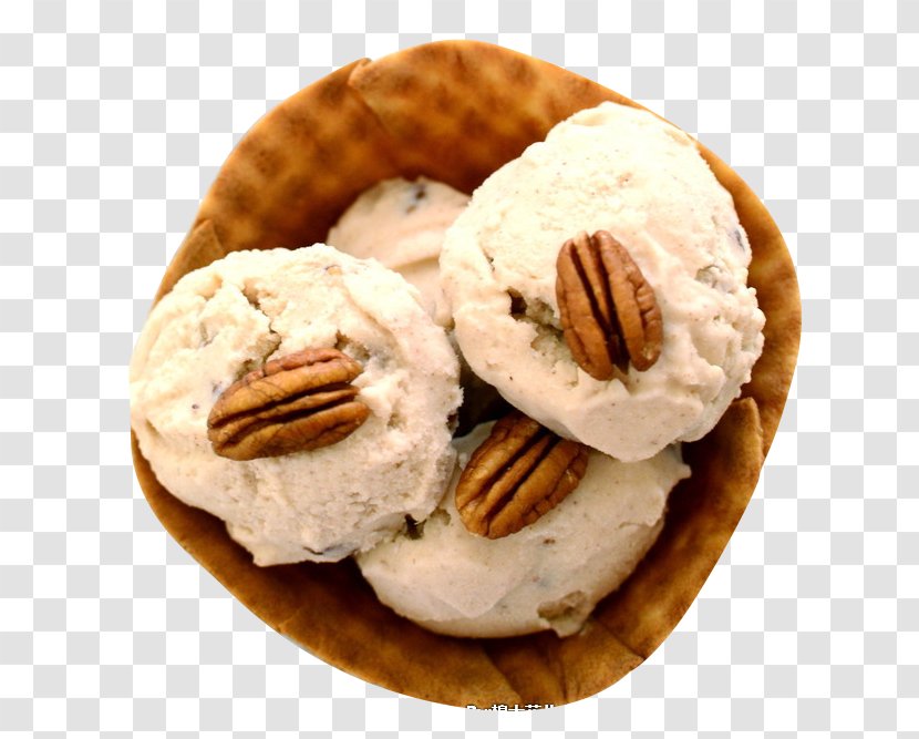 Ice Cream Butter Pecan Recipe - Cooking - Bread And Ball Transparent PNG