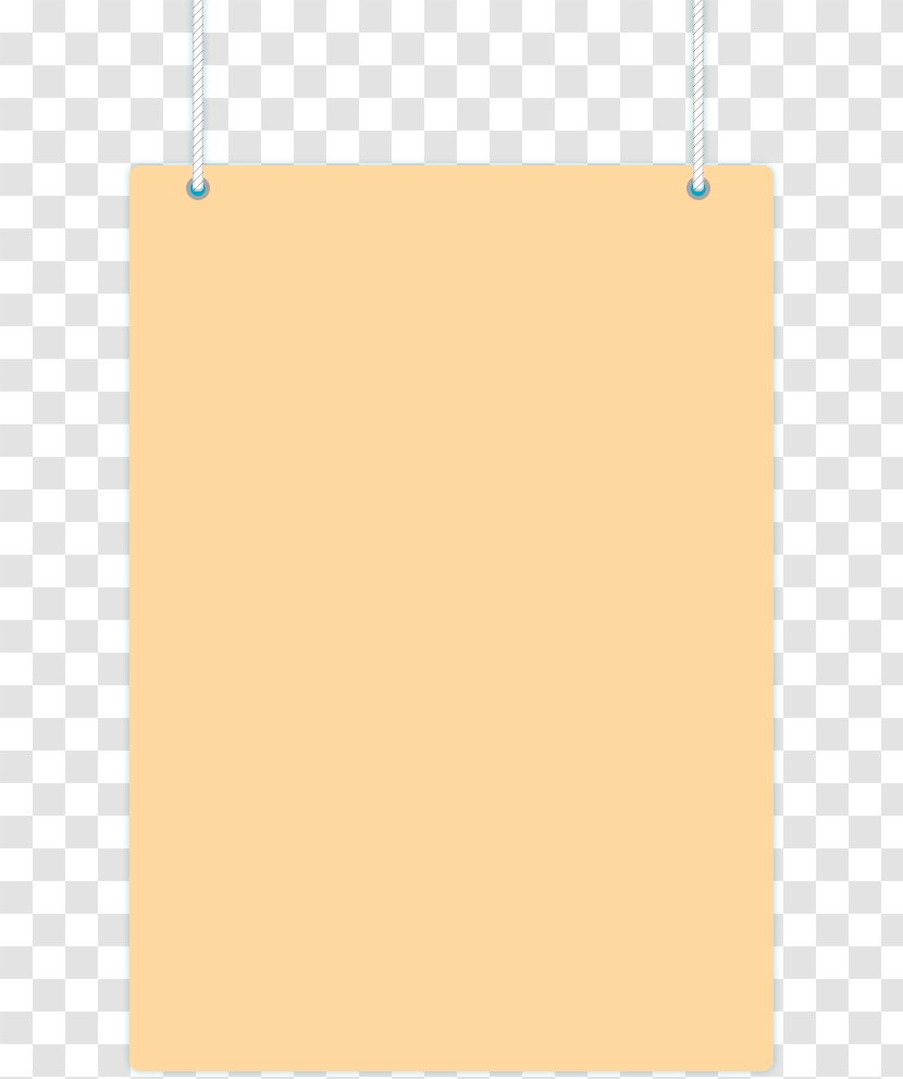 Paper Picture Frame Yellow Pattern - Rectangle - Tag Transparent PNG