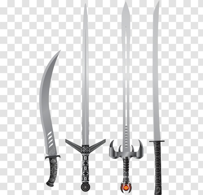 Knife Sabre Weapon Sword - Japanese Transparent PNG