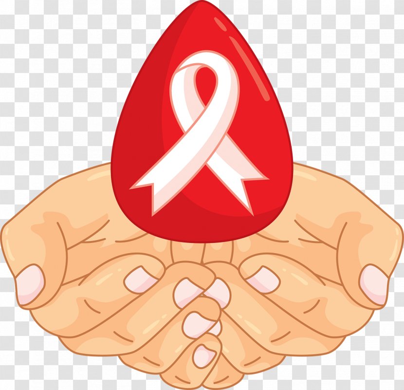Hand Painted World AIDS Day Vector - Heart - Flower Transparent PNG