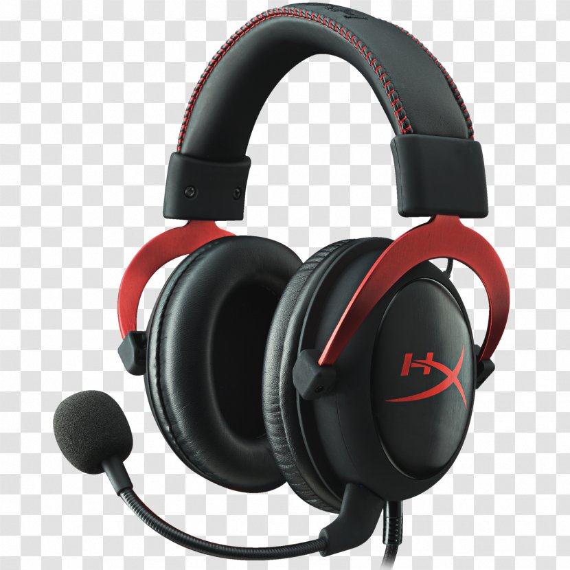 Kingston HyperX Cloud II Headphones Xbox One - Active Noise Control Transparent PNG