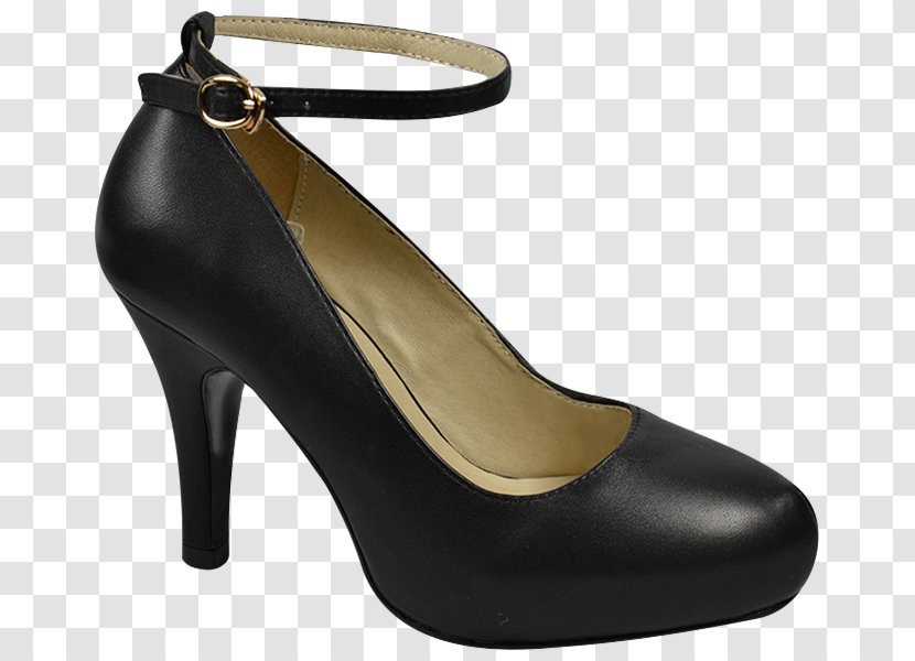 Shoe Pump Black M - Cinderella Shoes Transparent PNG