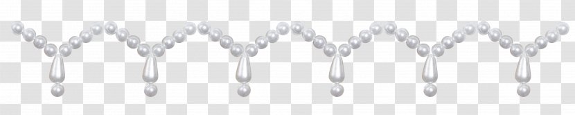 White Pattern - Black - Chain Transparent PNG