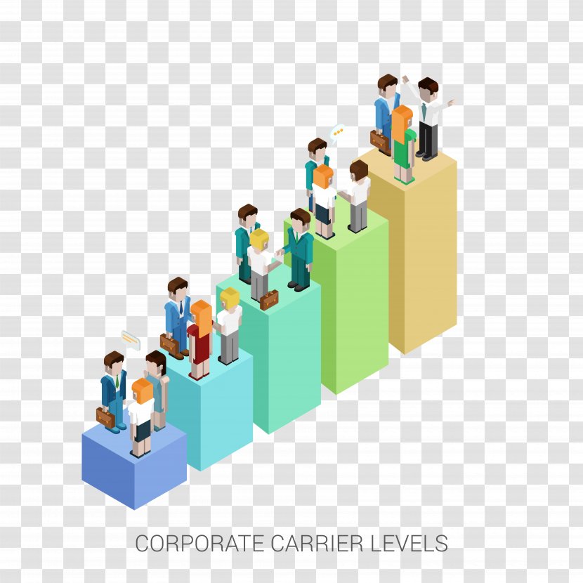 Infographic Businessperson Corporation Leadership - Organization - Business Vector Material Transparent PNG