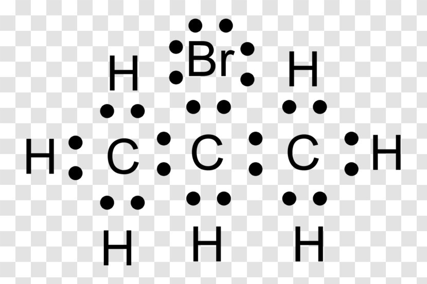 Lewis Structure 2-Bromopropane Organic Chemistry Oxygen Difluoride - Tree - Watercolor Transparent PNG