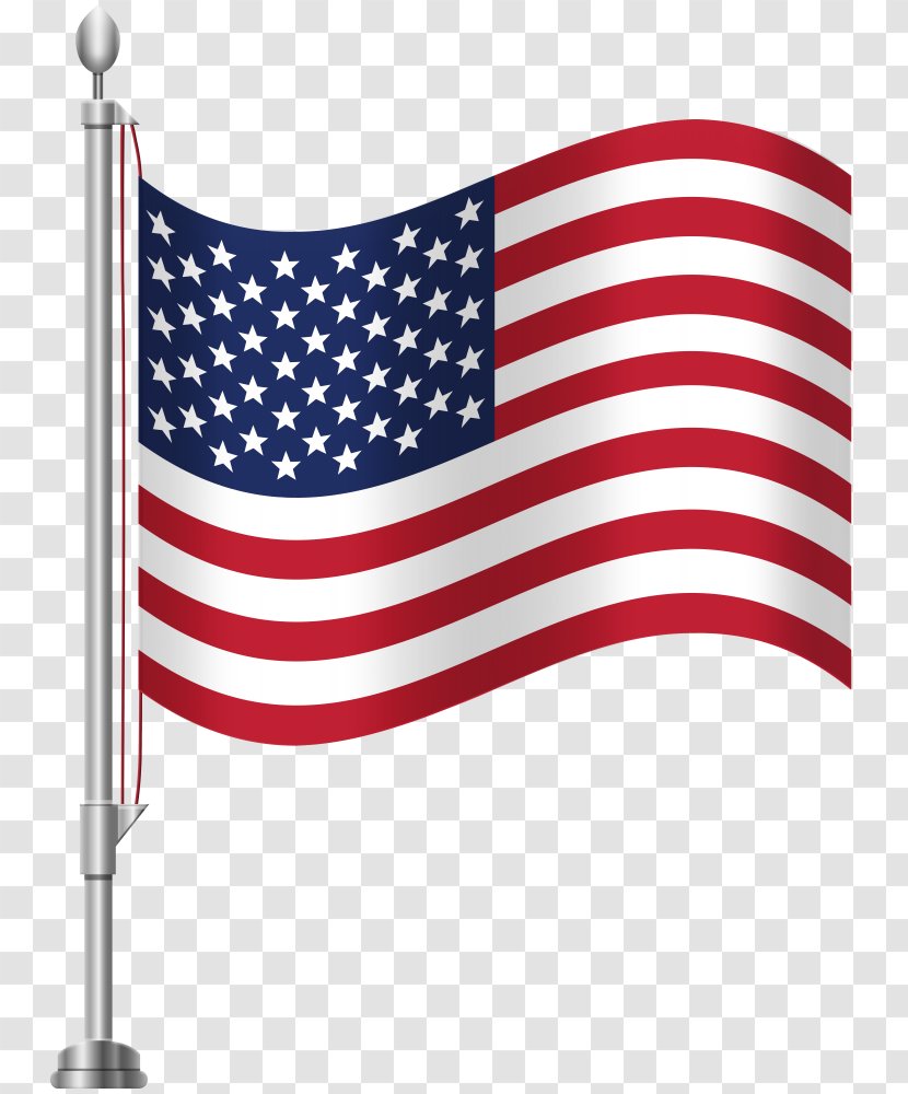 Flag Of The United States Clip Art Vector Graphics Image - Us State Transparent PNG