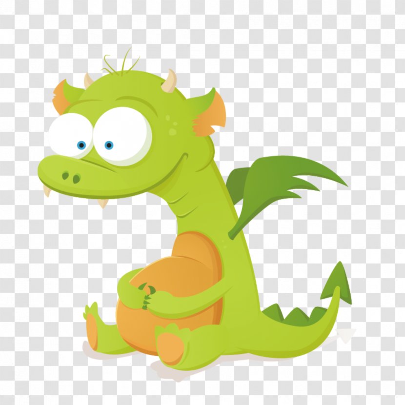 Dragon Stock Illustration - Mythical Creature - Cartoon Monster Transparent PNG