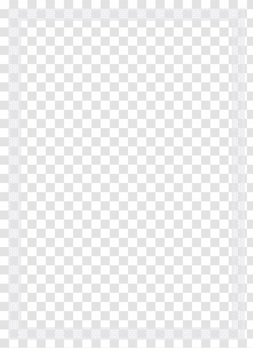 Checkered Giant Rabbit White Line Angle Point - Monochrome - Frame Transparent PNG